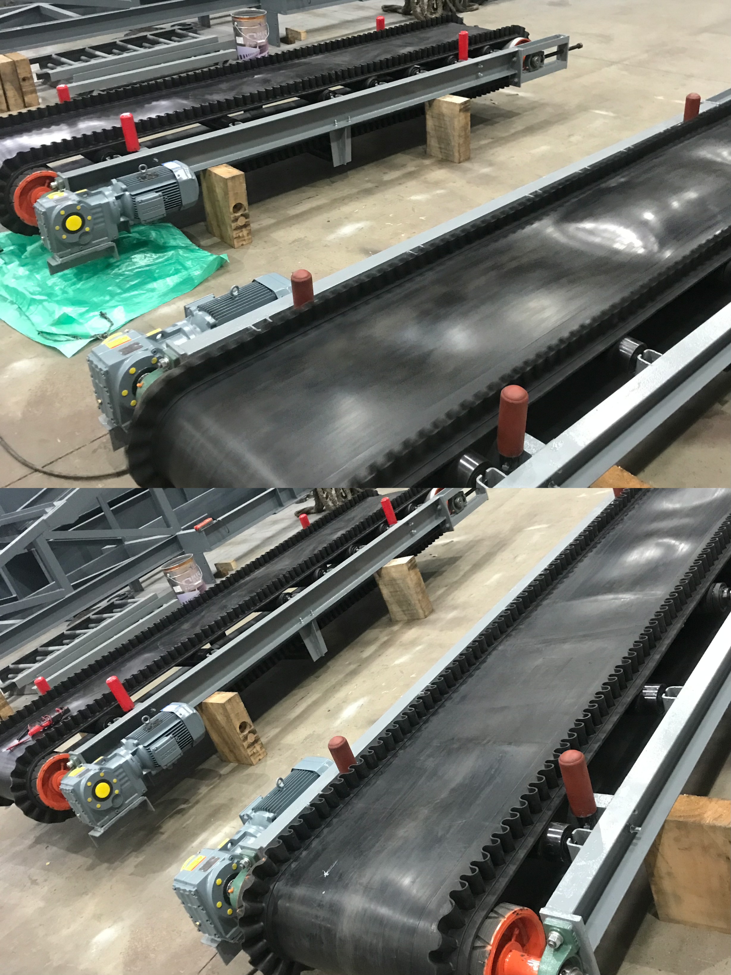 Belt conveyor commissioning, hoʻokomo a hāʻawi